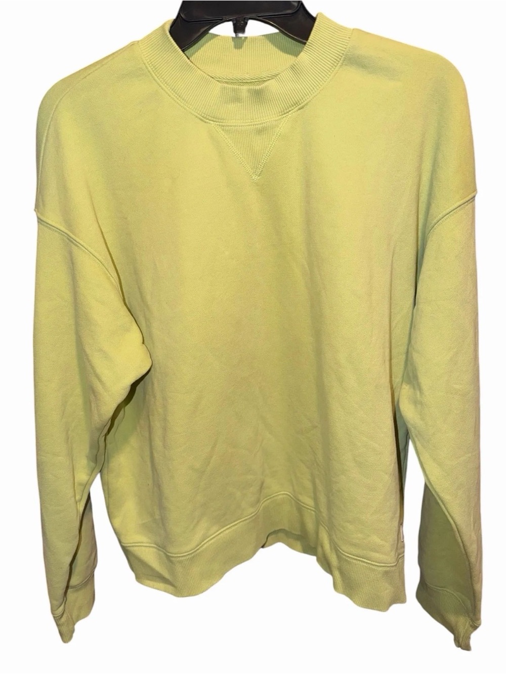 Vuori Chartreuse Yellow Green Crewneck Sweatshirt